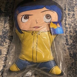 Pal-o coraline shaped pillow